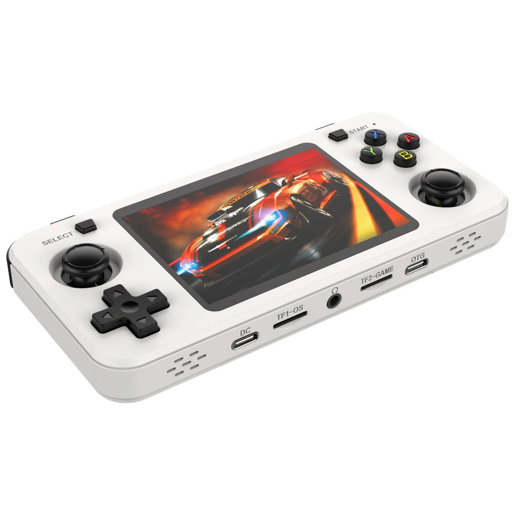 R36H Retro Handheld Game Console, powered by Arkos OS, 3.5-inch IPS display, 64G